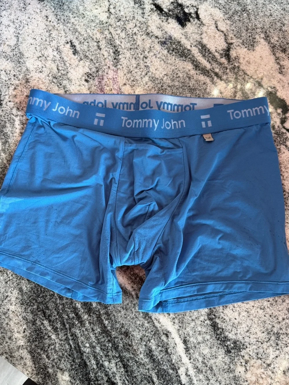 Tommy John Air collection Blue Men’s Boxer Brief size medium